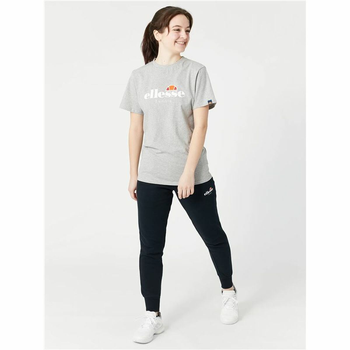 T-shirt med kortärm Dam Ellesse Colpo Grå - 3