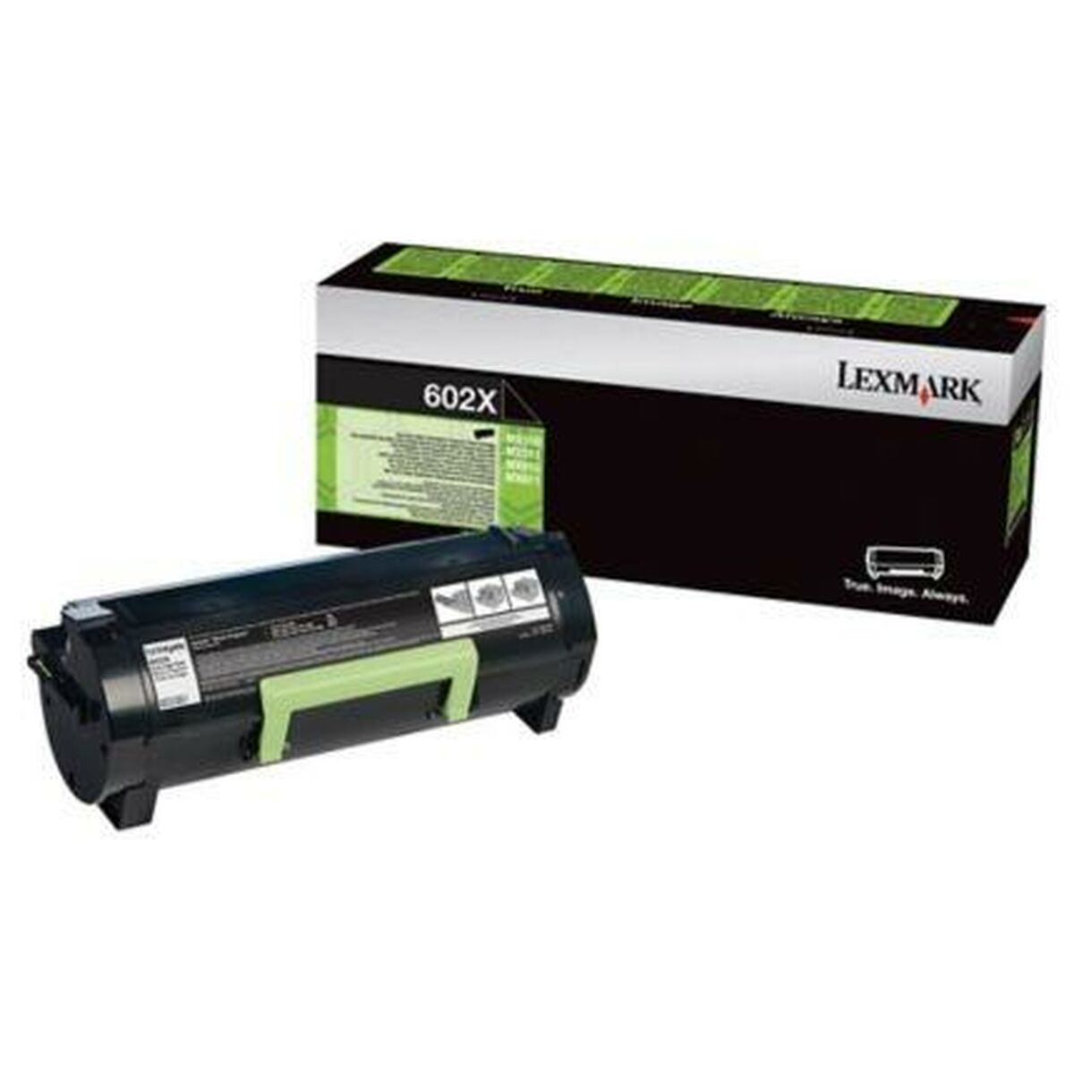 Toner Lexmark 602X Svart