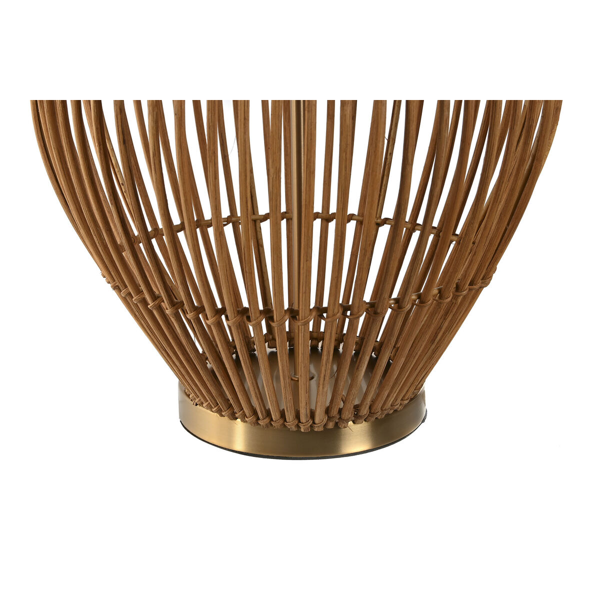 Bordslampa Home ESPRIT Brun Beige Gyllene Naturell 50 W 220 V 43 x 43 x 67 cm - 4