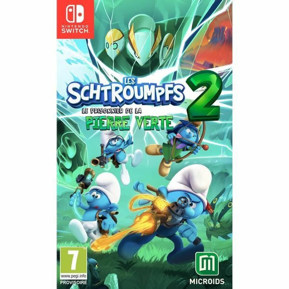 TV-spel för Switch Microids The Smurfs 2 - The Prisoner of the Green Stone (FR) - 9