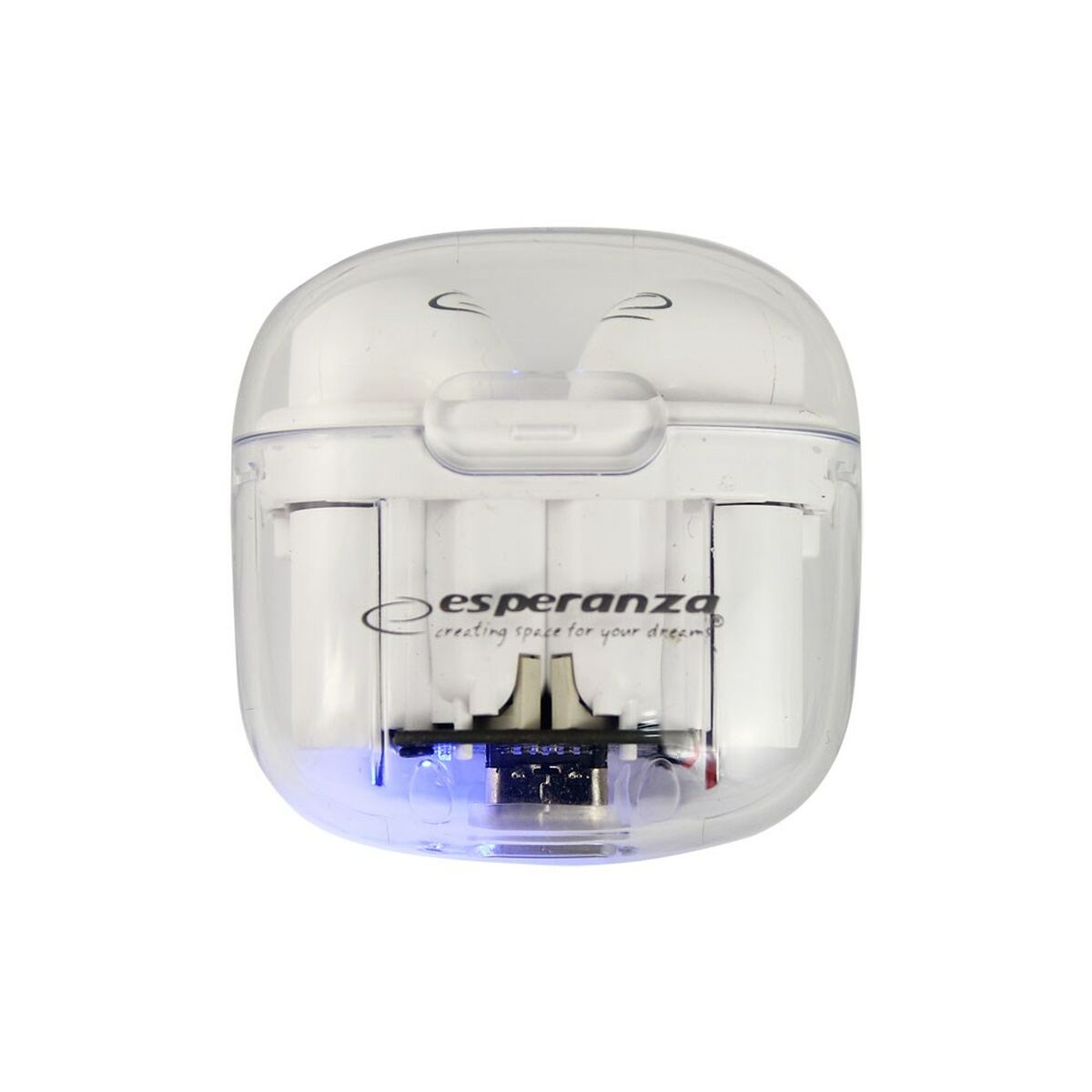 Ear Bluetooth hörlurar Esperanza EH237W Vit - 2