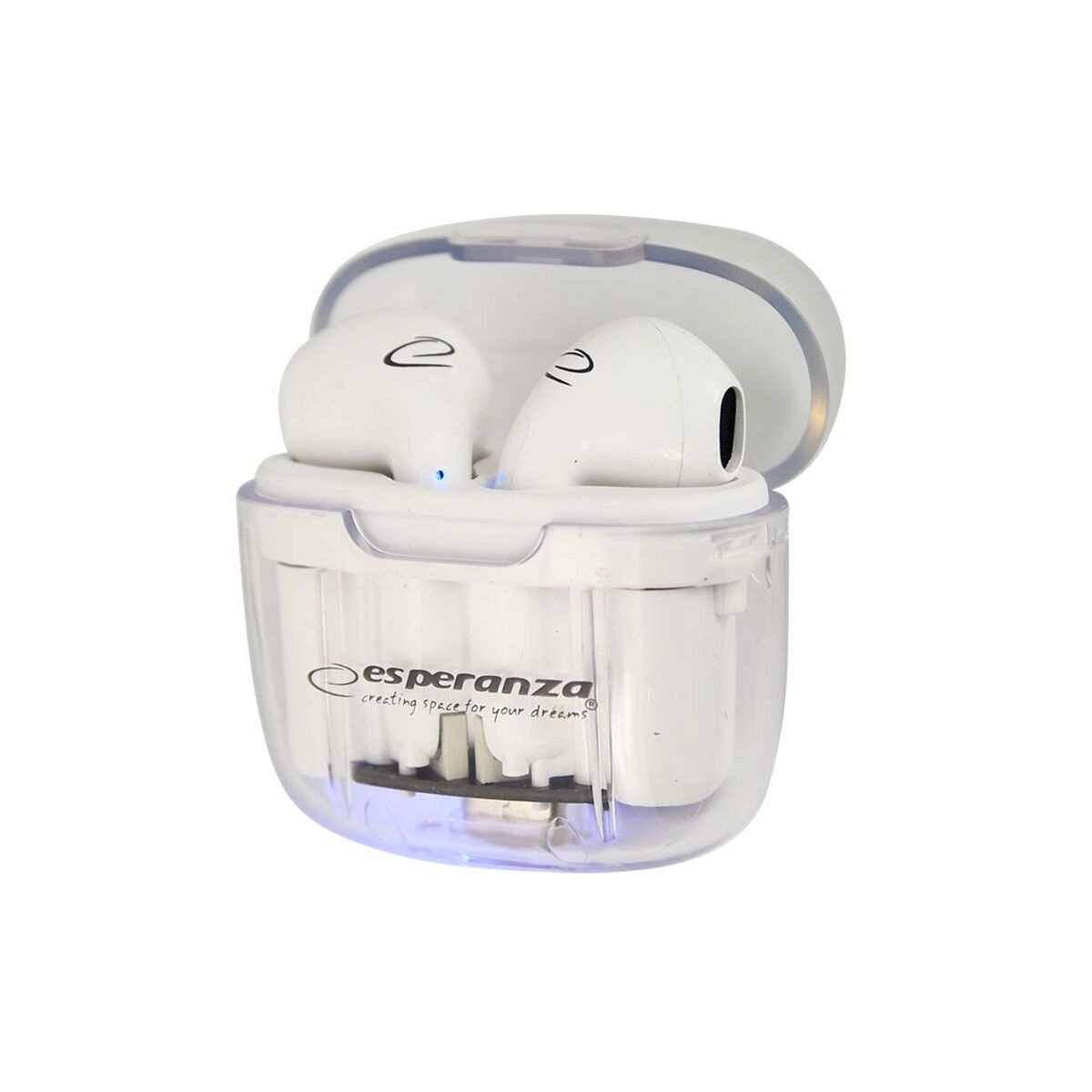 Ear Bluetooth hörlurar Esperanza EH237W Vit - 3