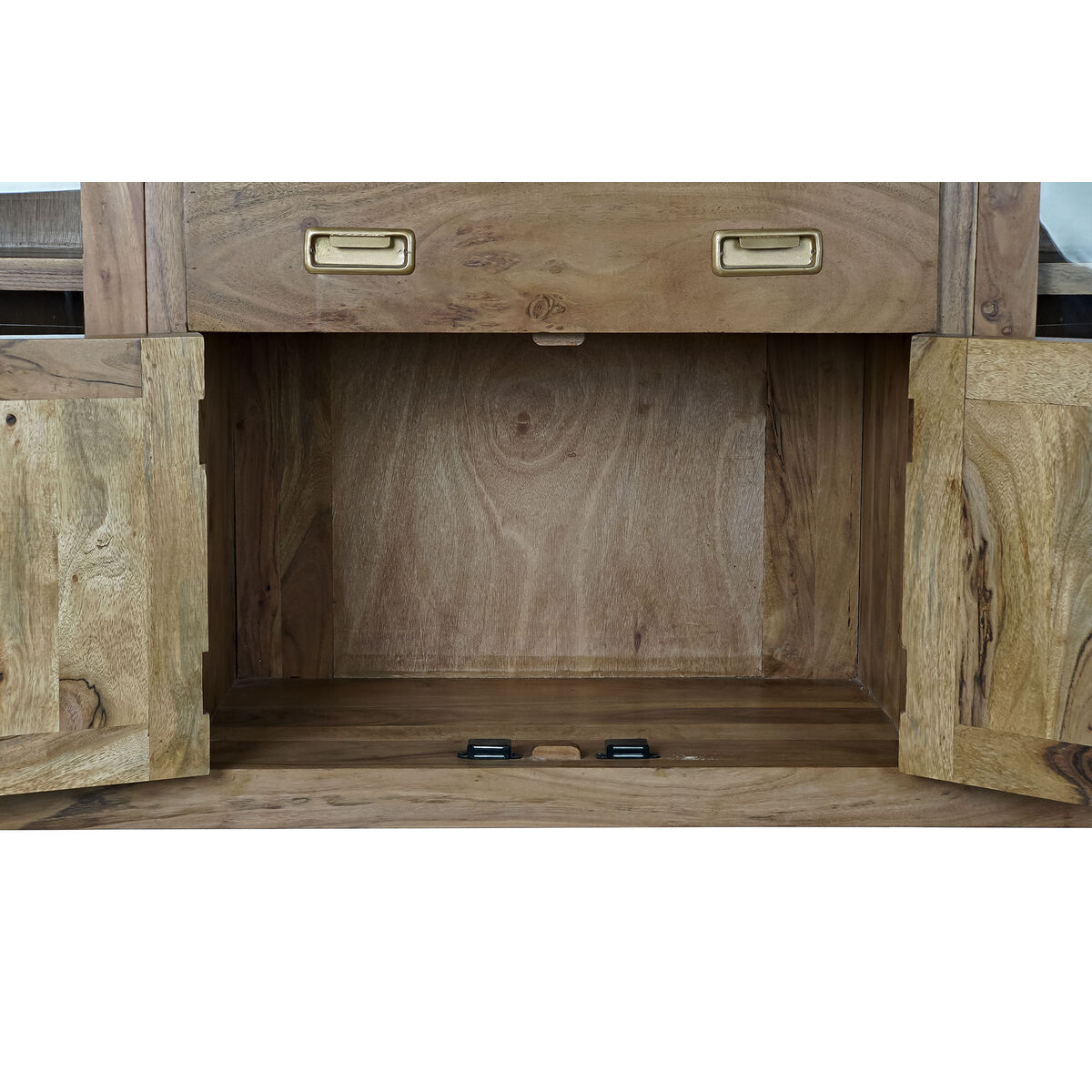 Skänk DKD Home Decor   Gyllene Naturell Akaciaträ 150 x 40 x 81 cm - 5