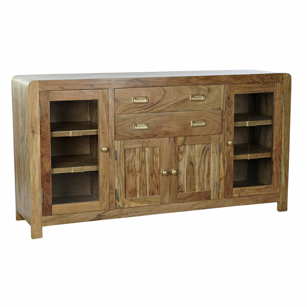 Skänk DKD Home Decor   Gyllene Naturell Akaciaträ 150 x 40 x 81 cm - 18