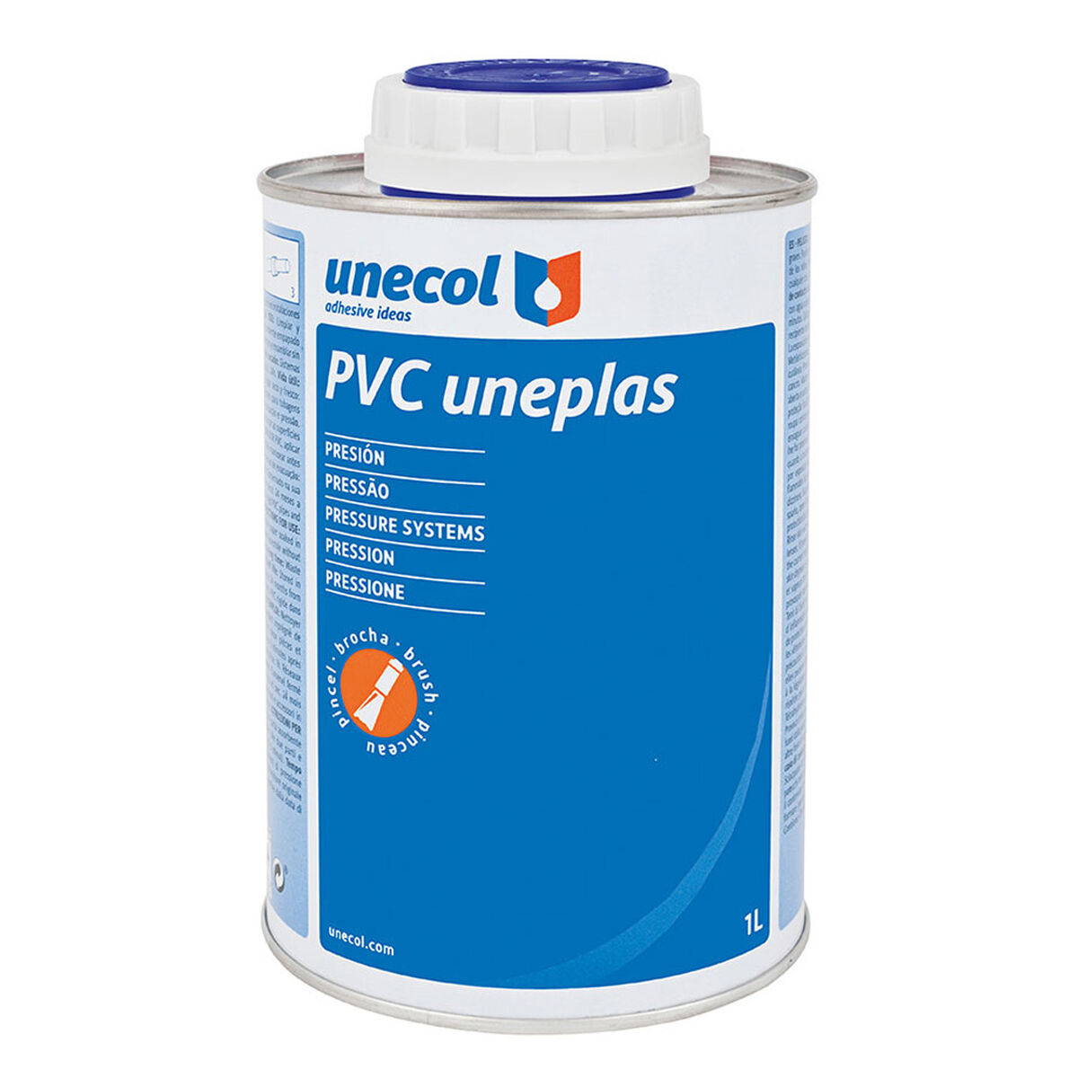 PVC-rörlim Unecol Uneplas A2040 1 L Pensel