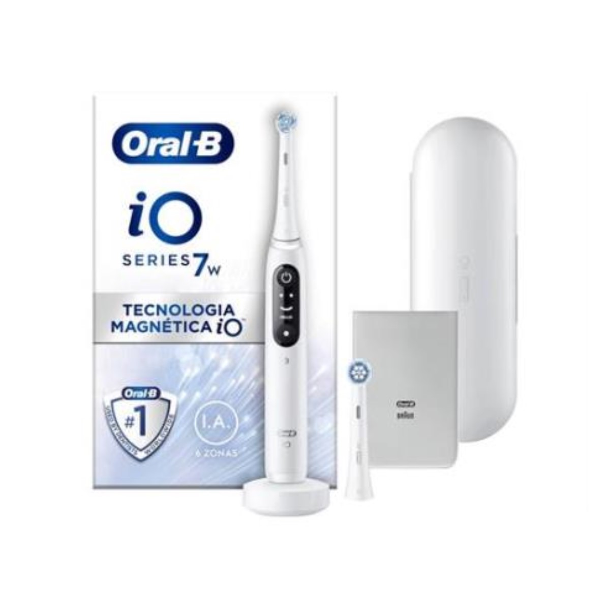 Elektrisk Tandborste Oral-B IO 7W Vit - 2