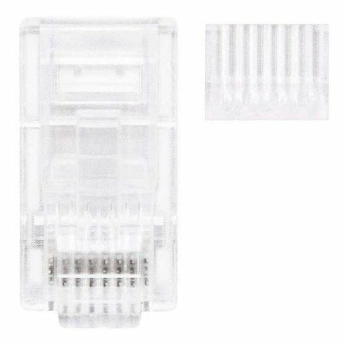 Koppling RJ45 NANOCABLE 10.21.0201-50 Transparent - 4