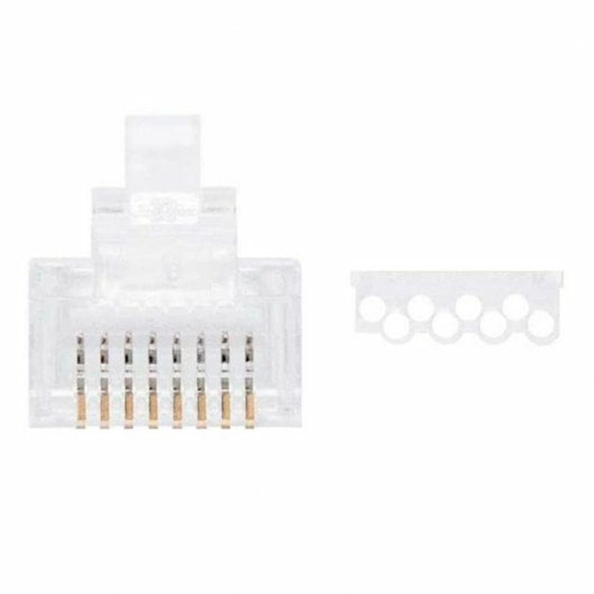 Koppling RJ45 NANOCABLE 10.21.0201-50 Transparent - 3