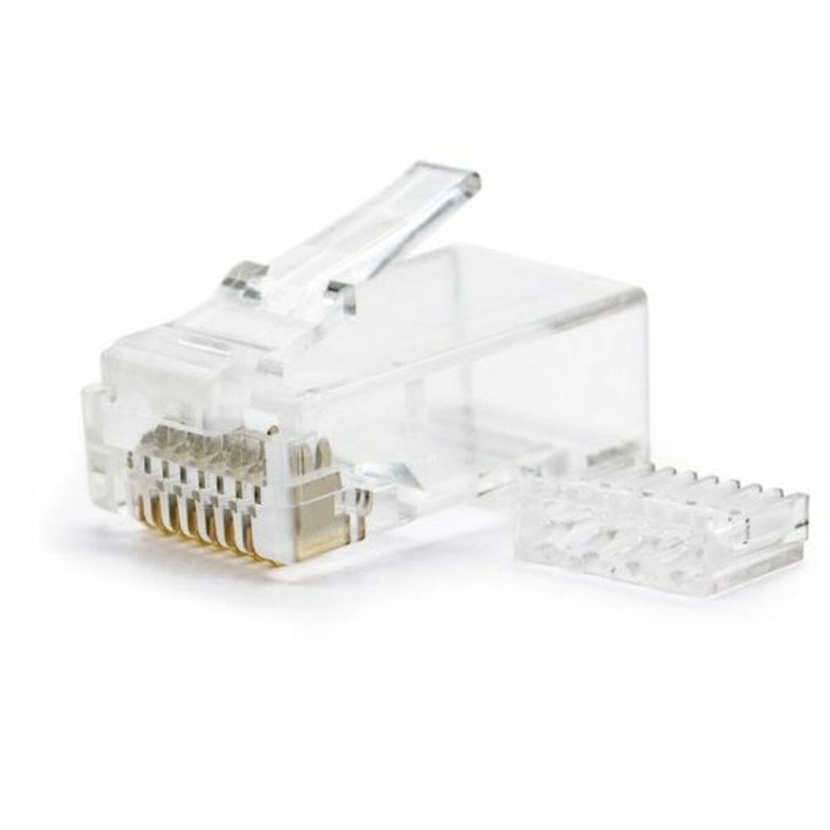Koppling RJ45 NANOCABLE 10.21.0201-50 Transparent