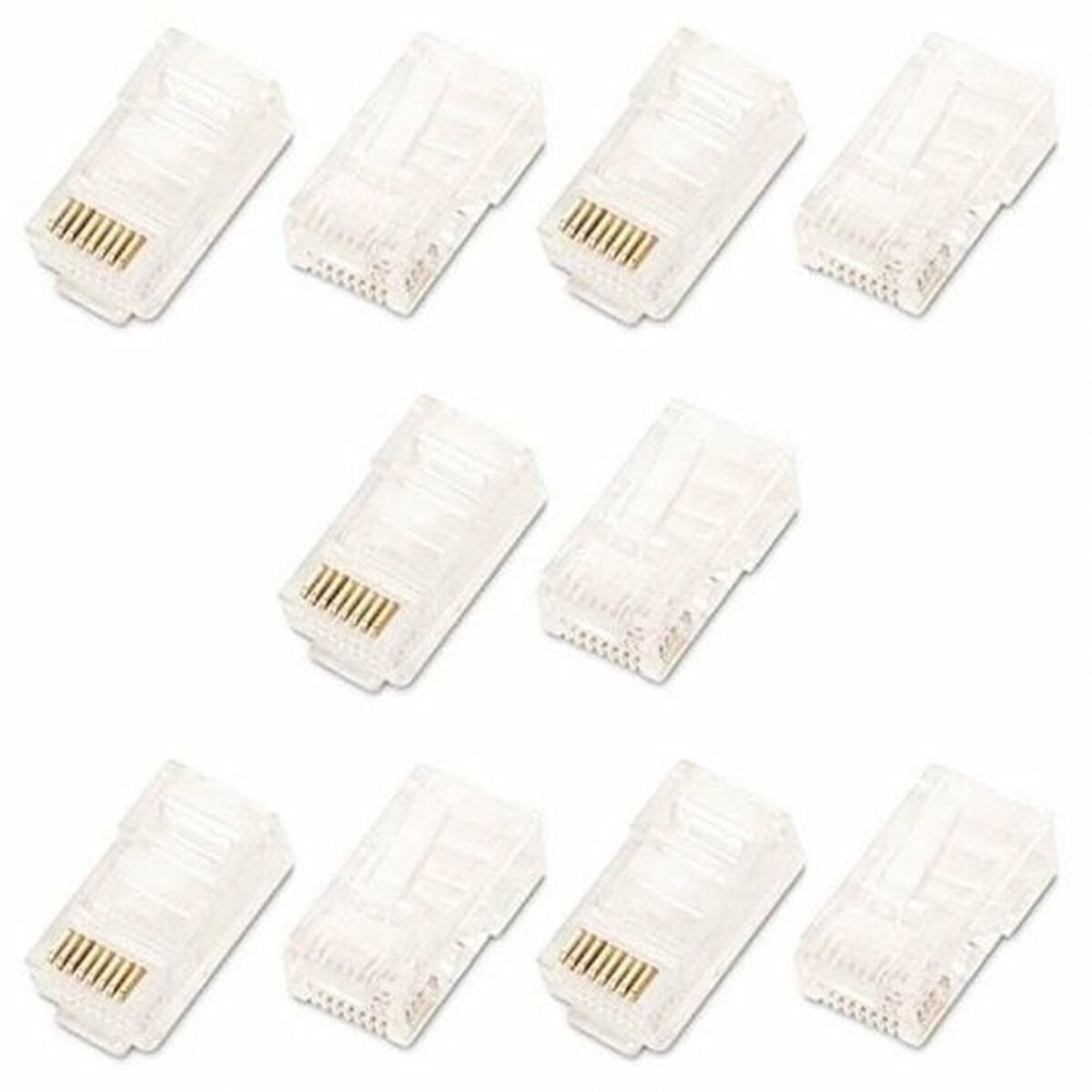 Koppling RJ45 NANOCABLE 10.21.0201-50 Transparent - 6
