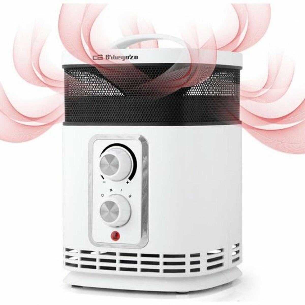Bärbar keramikvärmare Orbegozo CR 6025 Vit 1500 W - 5