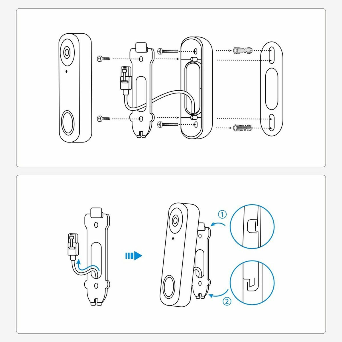 Smart interntelefon med video Reolink Svart - 4