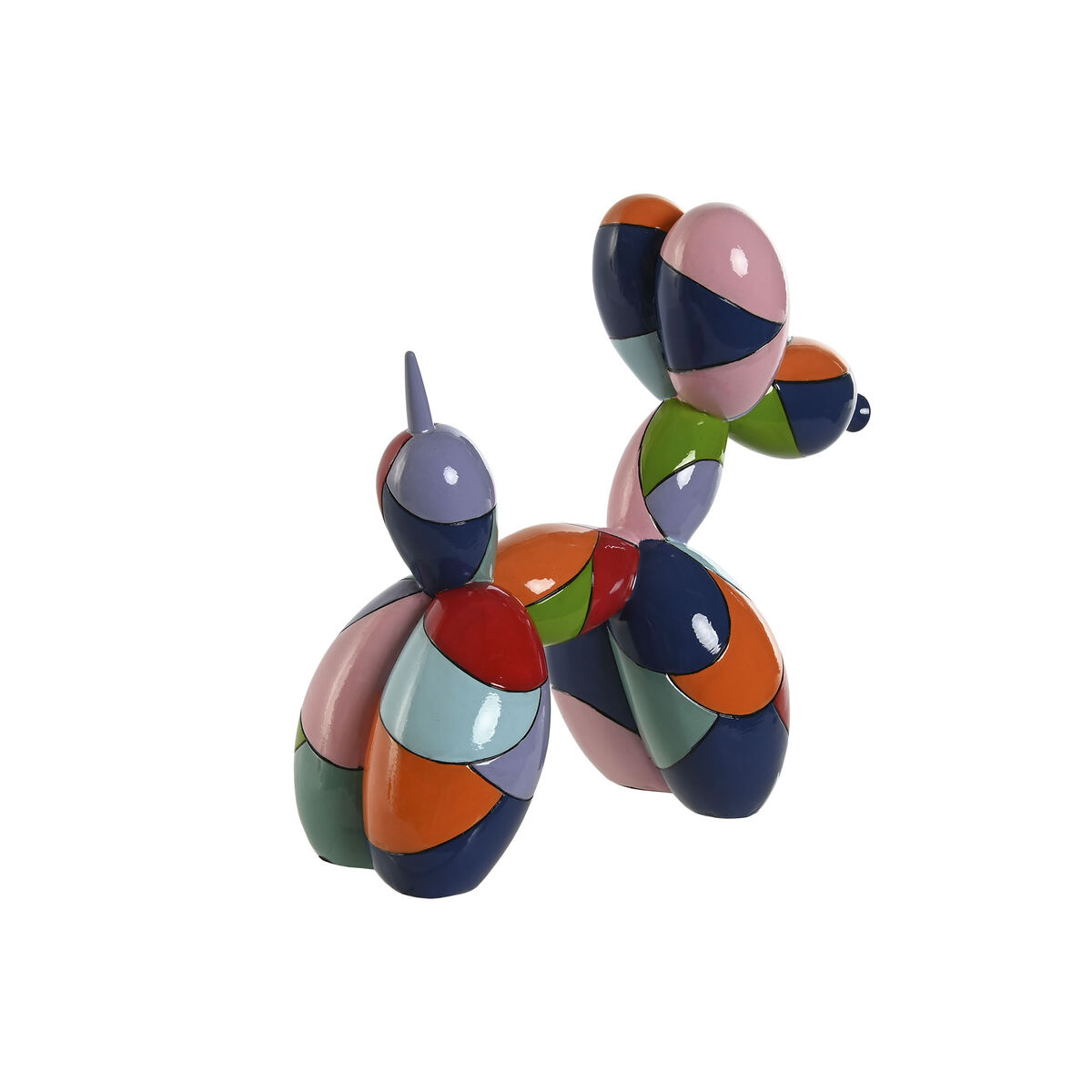 Prydnadsfigur Home ESPRIT Multicolour Hund 31 x 12 x 27 cm - 3