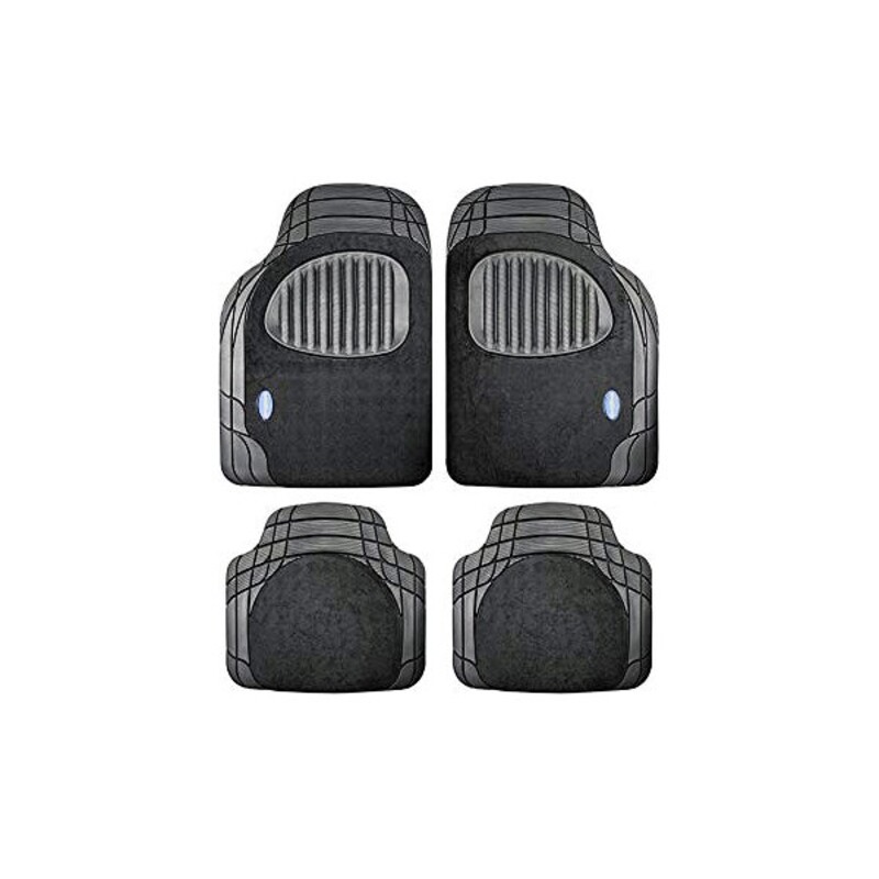 Set med bilgolvmattor Goodyear GOD9024 Universal Svart (4 pcs) - 2