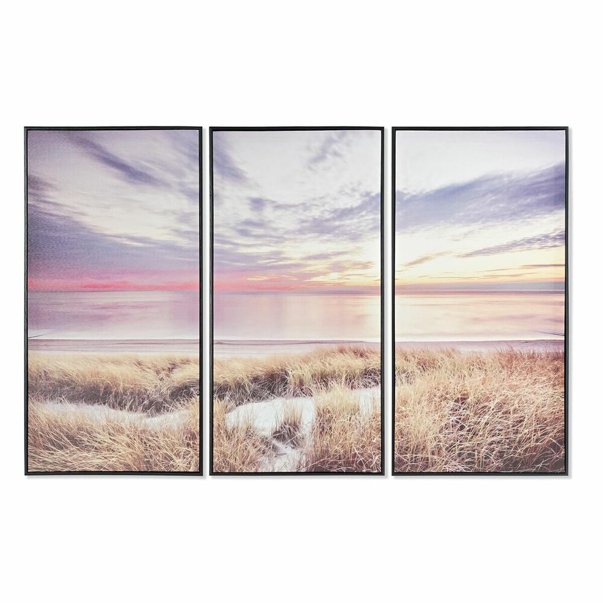 3-ramsset DKD Home Decor Medelhavs Sol (120 x 2,8 x 80 cm) - 7