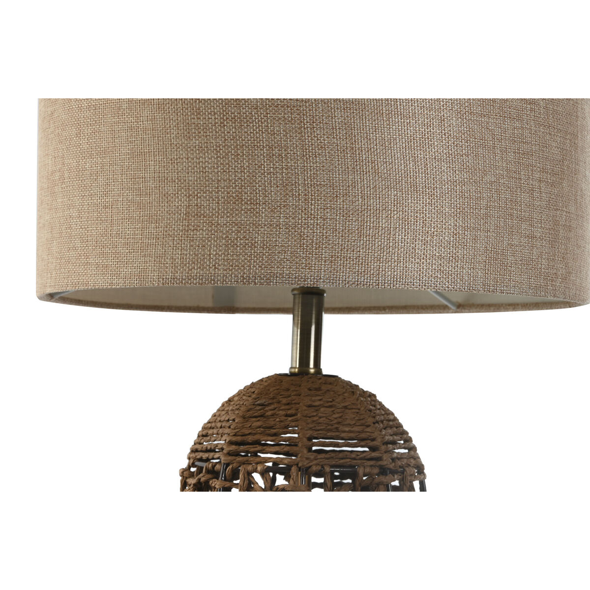 Bordslampa Home ESPRIT Brun Beige Gyllene 50 W 220 V 33 x 33 x 56 cm - 5