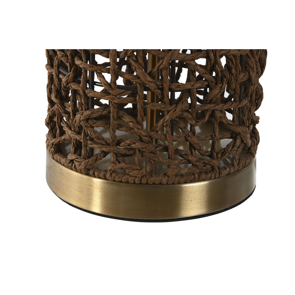 Bordslampa Home ESPRIT Brun Beige Gyllene 50 W 220 V 33 x 33 x 56 cm - 4