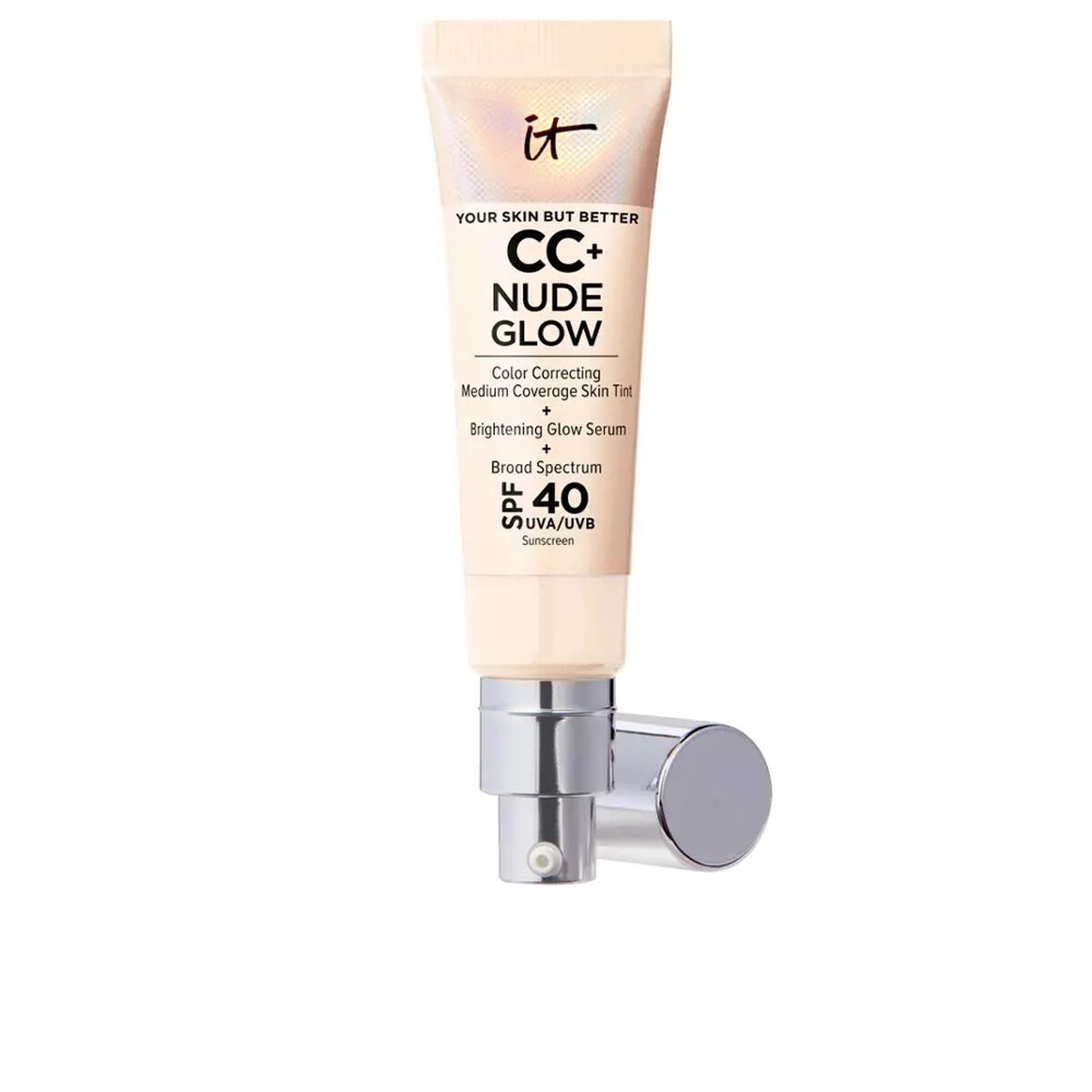 Foundationkräm It Cosmetics CC+ Nude Glow Fair Ivory Spf 40 32 ml