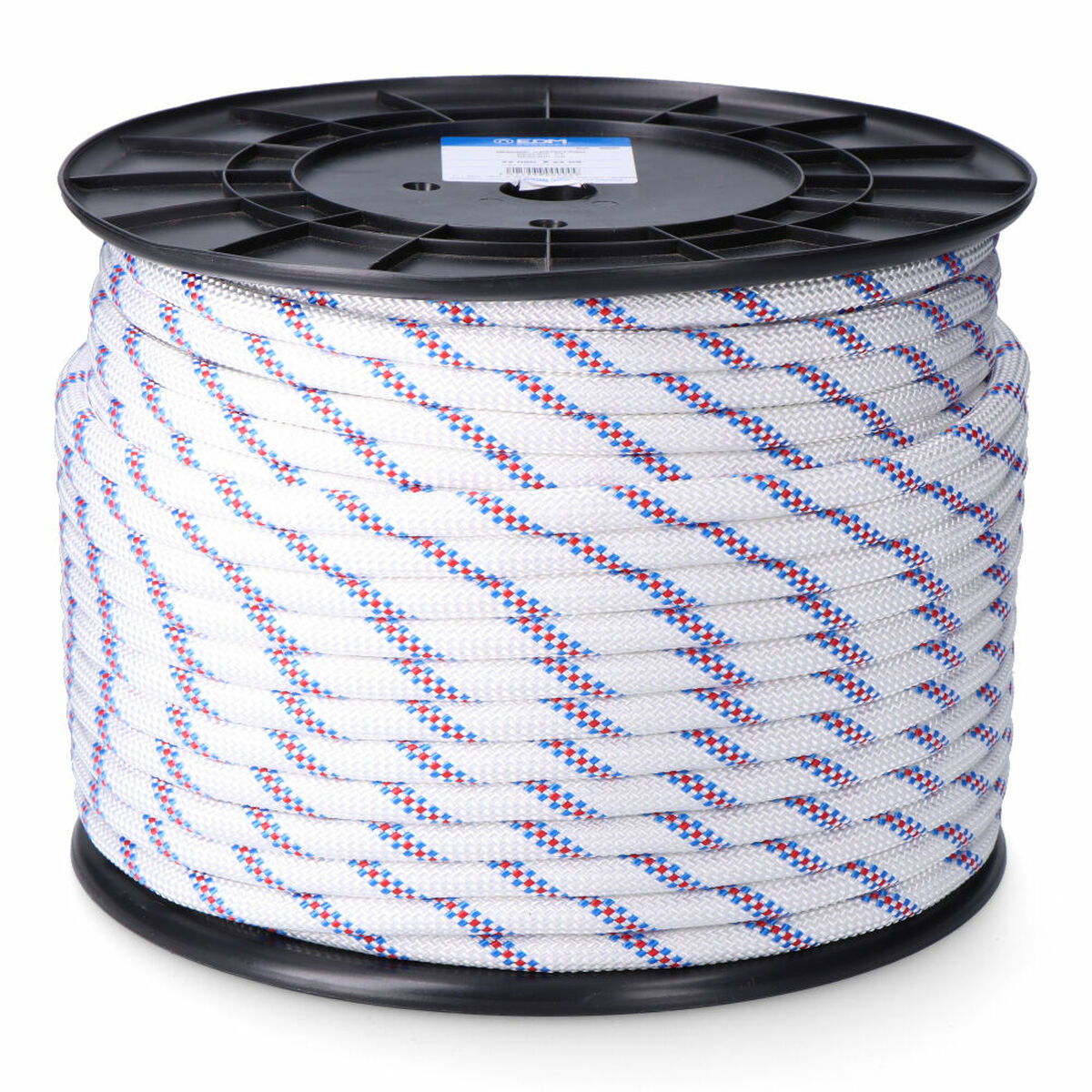 Snöre EDM 87933 Driza Vit Polyester 8 mm x 200 m Flätning