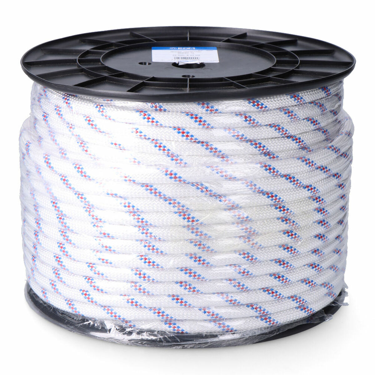 Snöre EDM 87933 Driza Vit Polyester 8 mm x 200 m Flätning - 3