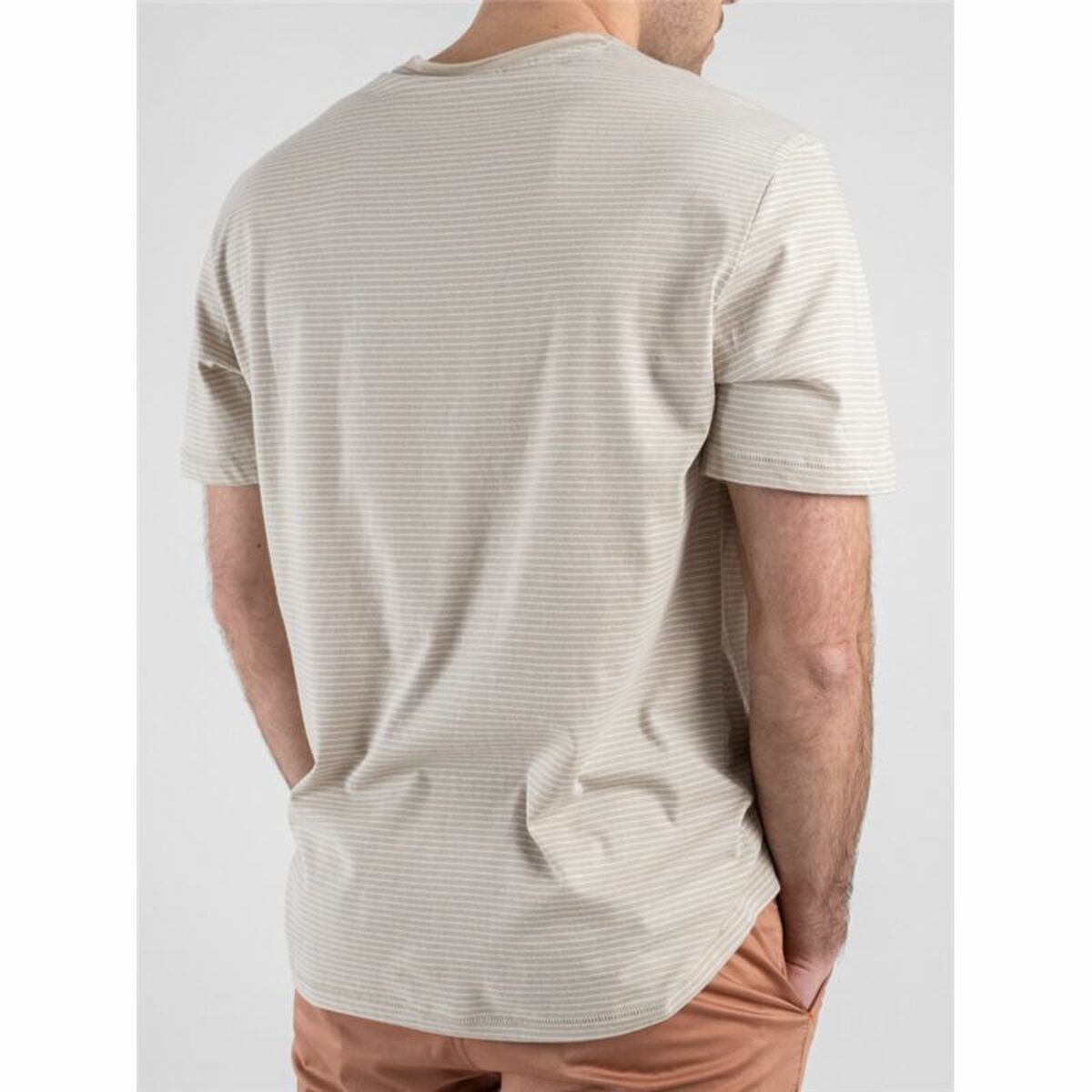 T-shirt med kortärm Herr Only & Sons Onsbale Reg Ss Beige - 3