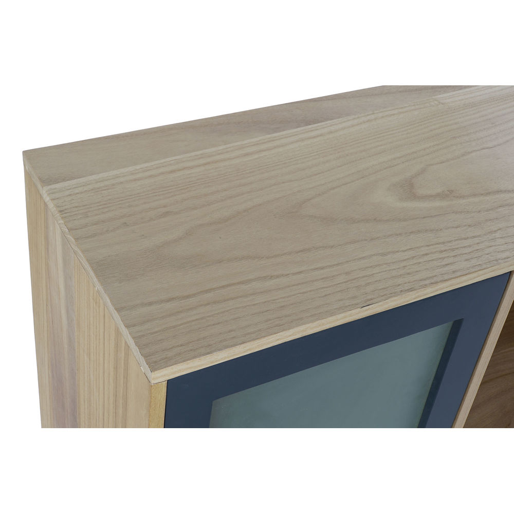 Skänk DKD Home Decor Glas Paulowniaträ Trä MDF (120 x 35 x 80 cm) - 9