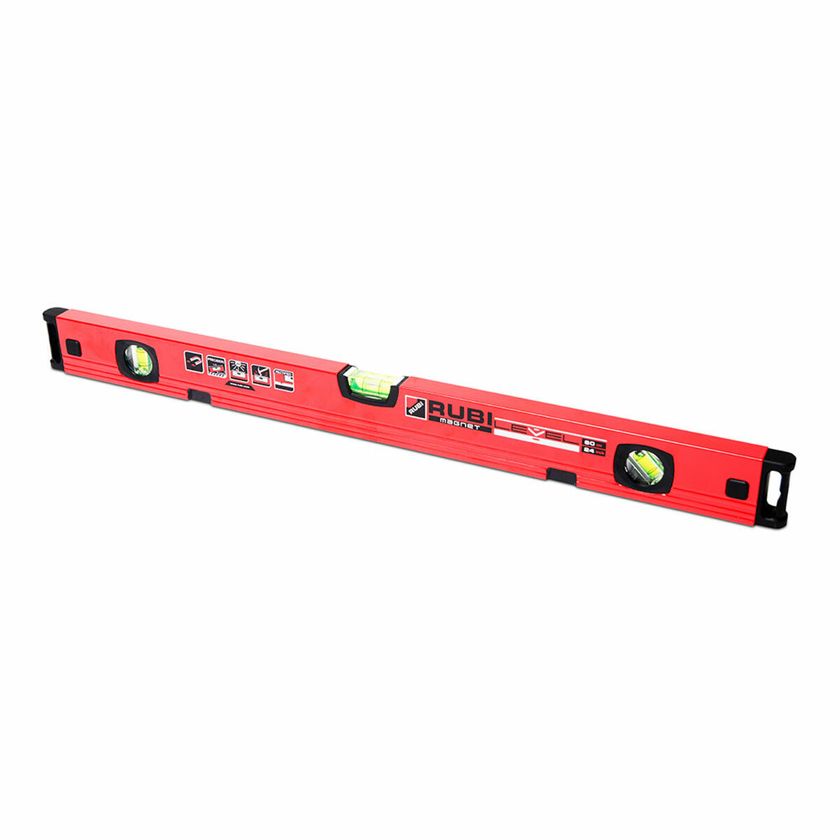 Vattenpass Rubi Aluminium 60 cm Magnetic - 2