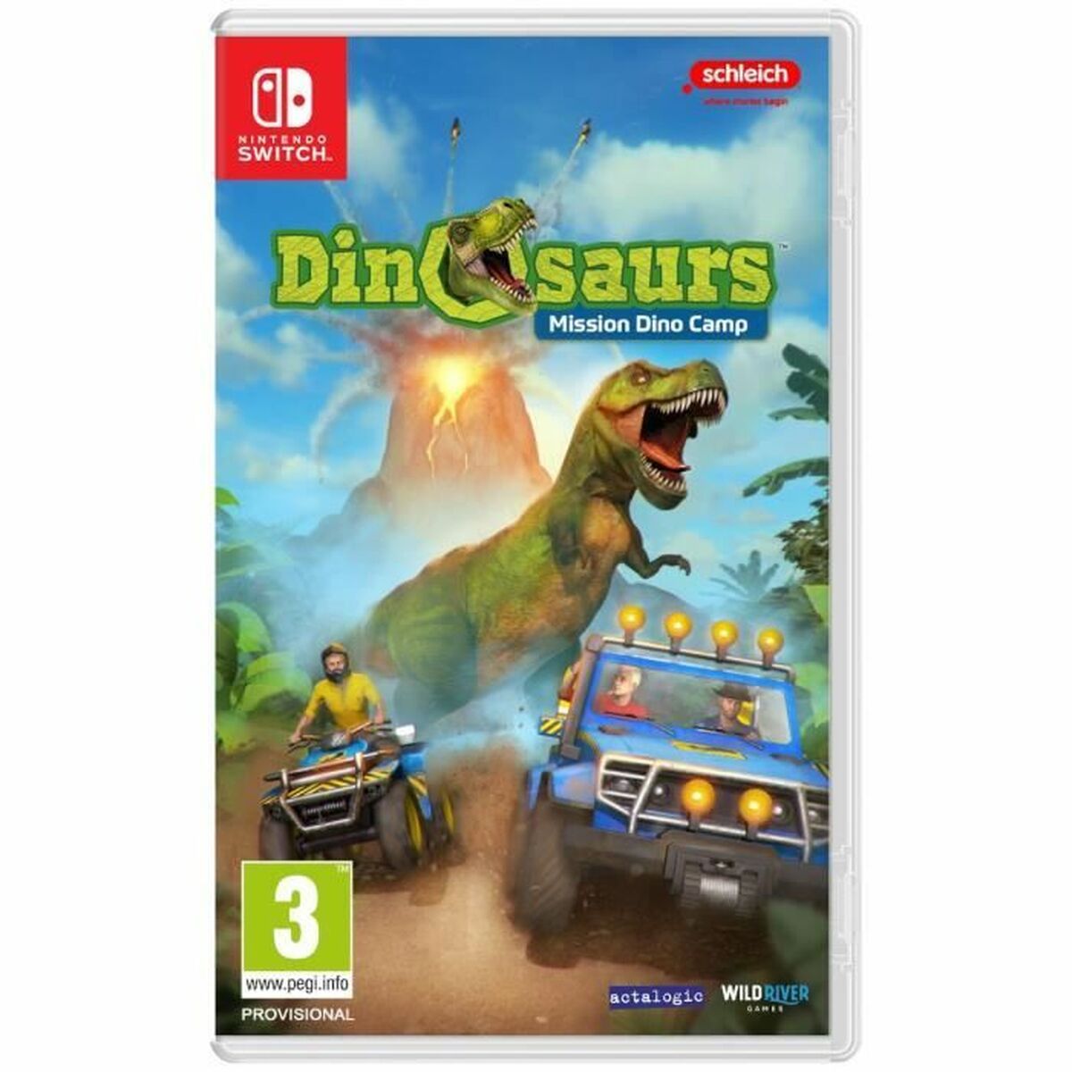 TV-spel för Switch Schleich Dinosaurs: Mission Dino Camp (EN) - 7