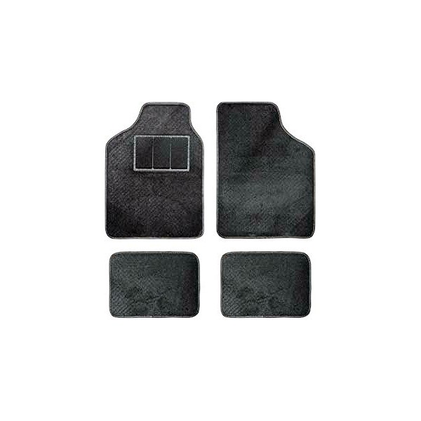 Set med bilgolvmattor BC Corona GOM001012 Universal (4 pcs)