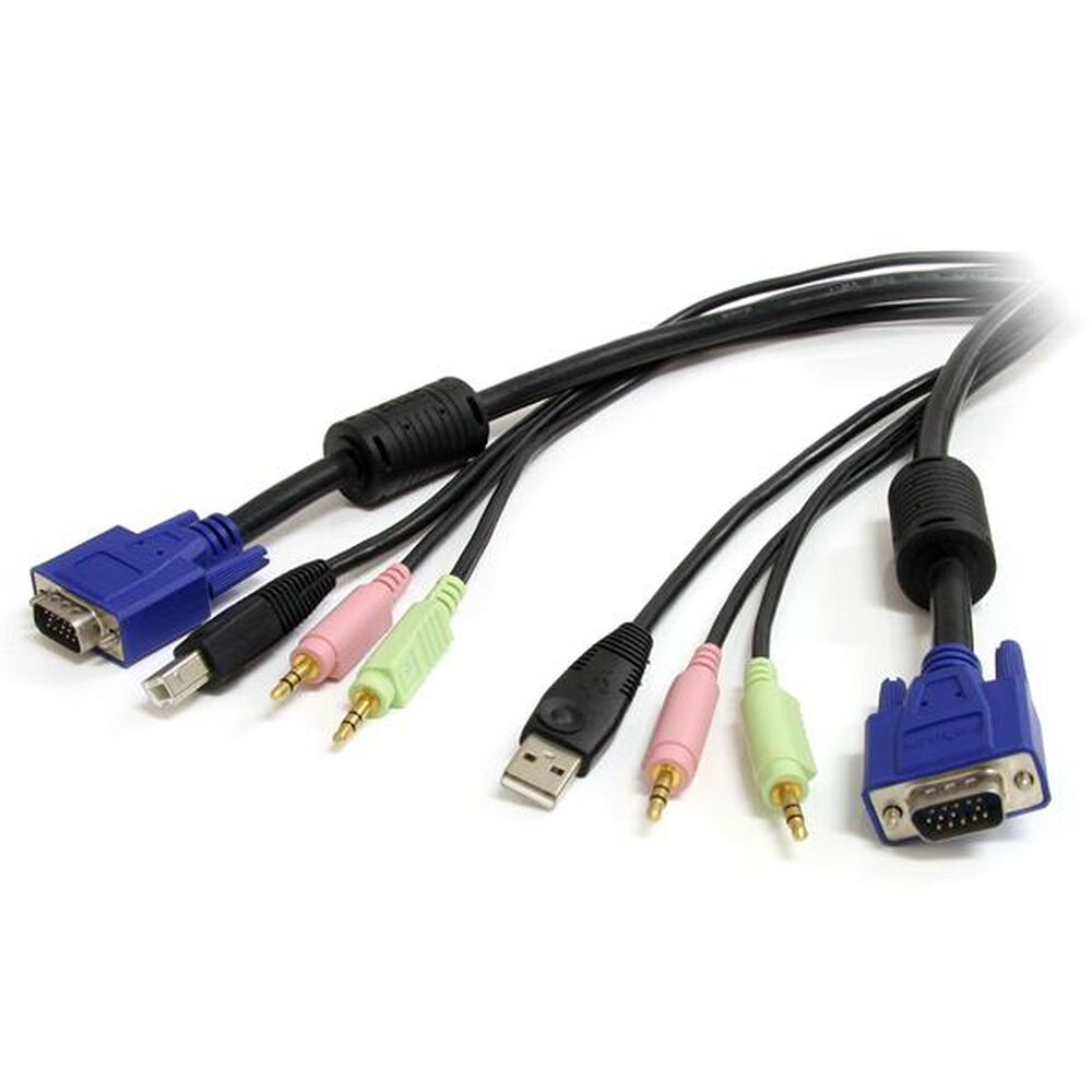KVM-Brytare Startech USBVGA4N1A6          (1,8 m)