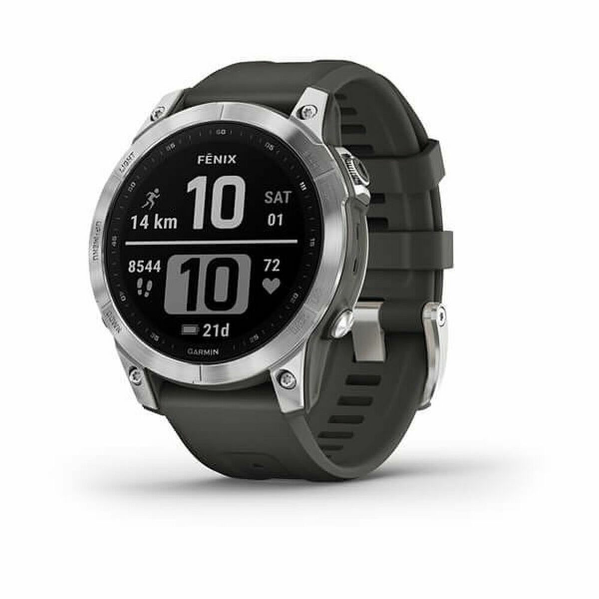 Smartklocka GARMIN fenix 7 Grafit Silvrig 1,3"