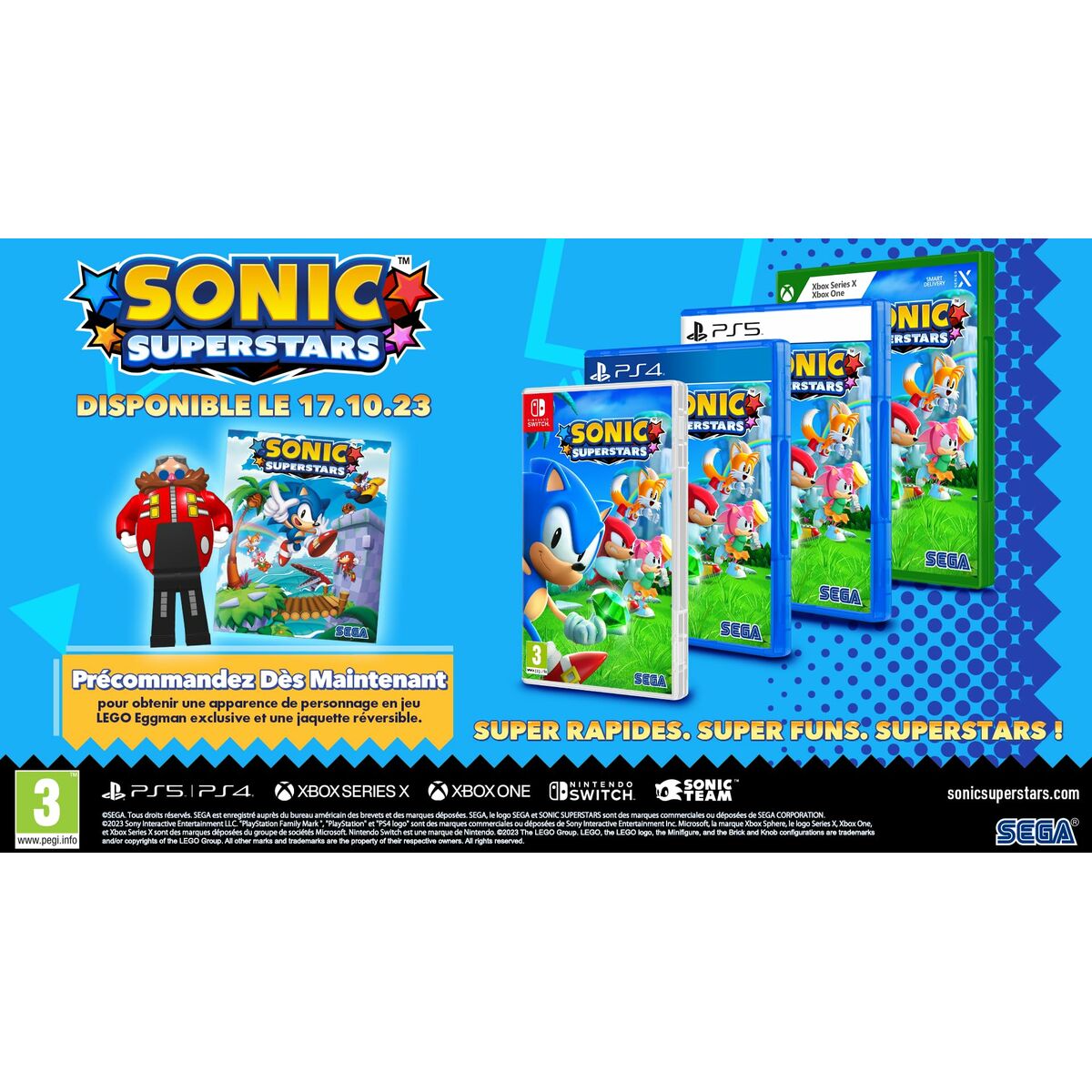 PlayStation 5 Videospel SEGA Sonic Superstars (FR) - 7