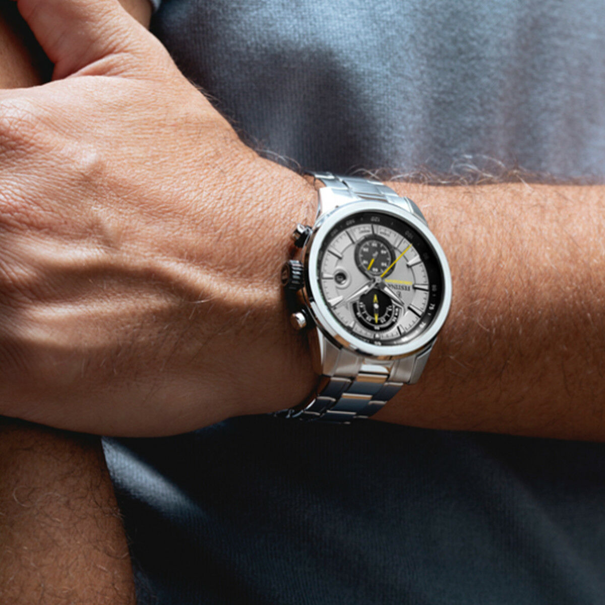 Herrklocka Festina F20694/4 Grå Silvrig - 3