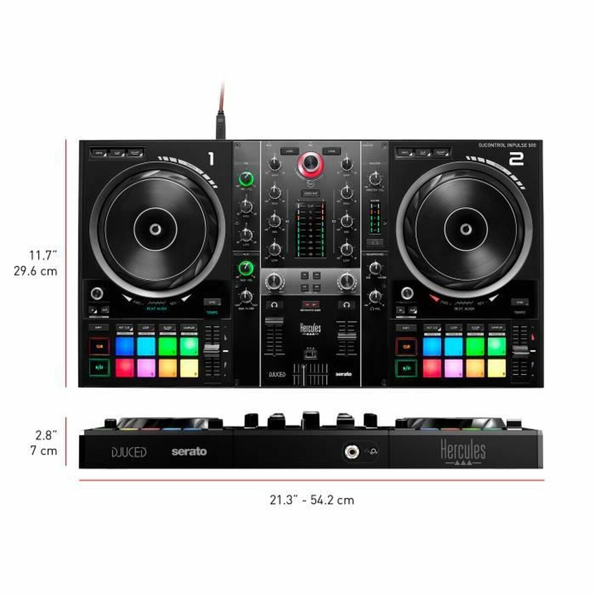 Kontrollenhet DJ Hercules INPULSE 500 - 2