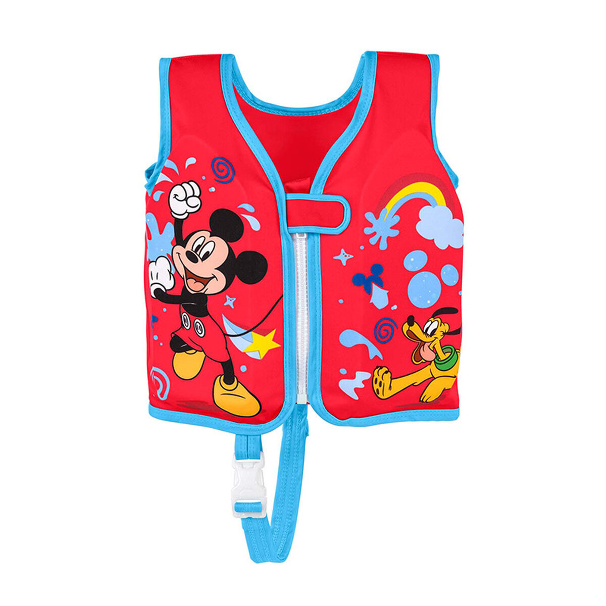 Bestway Flytväst Disney Mickey Mouse UPF 50+ 51 cm +1 till 3 År Pool och Strand 09101