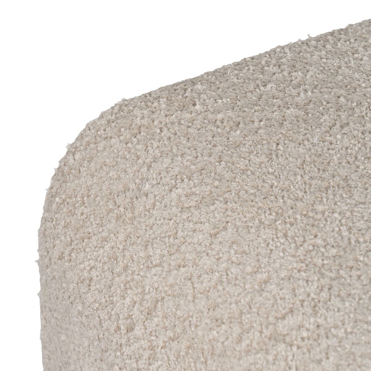 Puff Beige Polyester 67 X 48 X 47 CM - 3