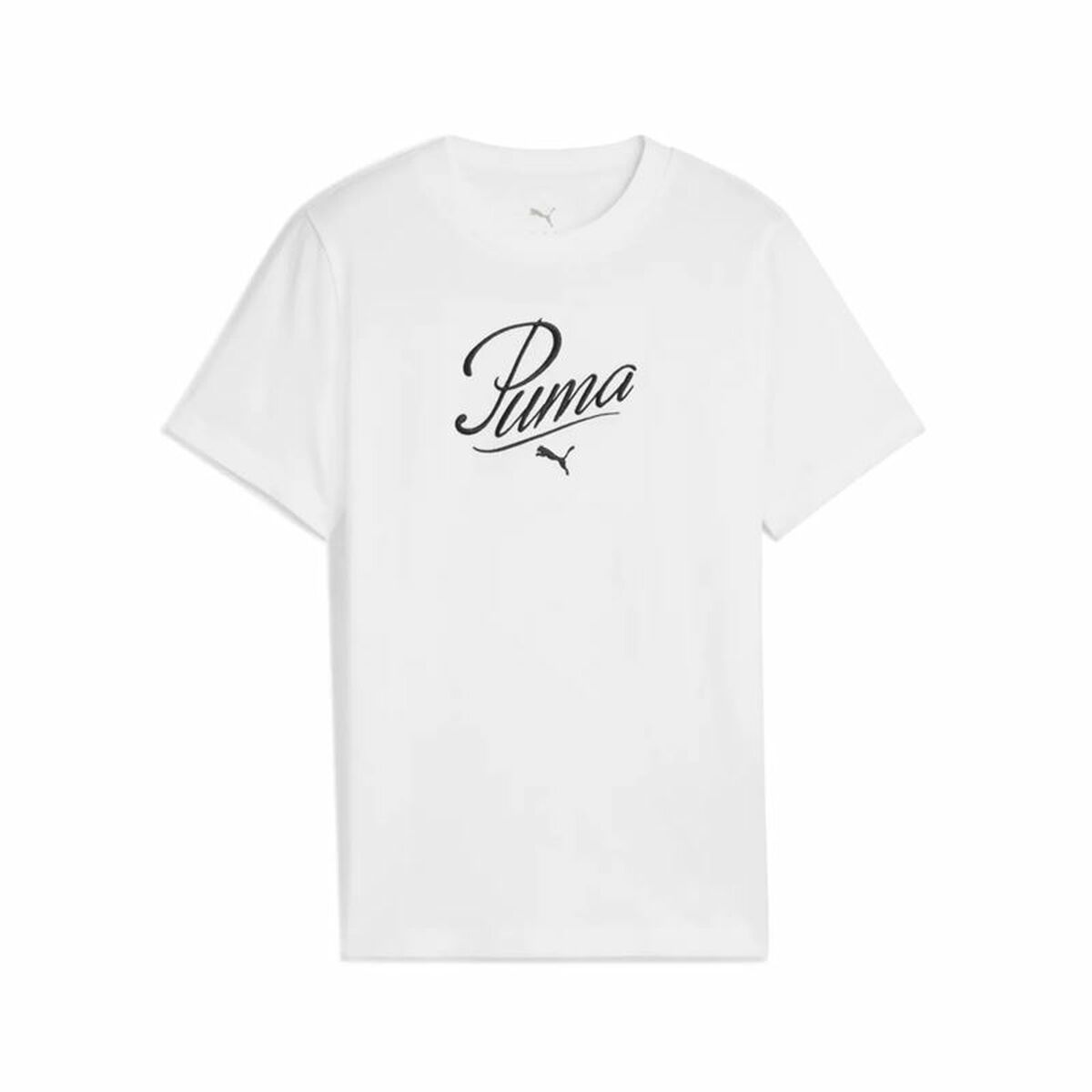 Barn T-shirt med kortärm Puma Essentials Vit