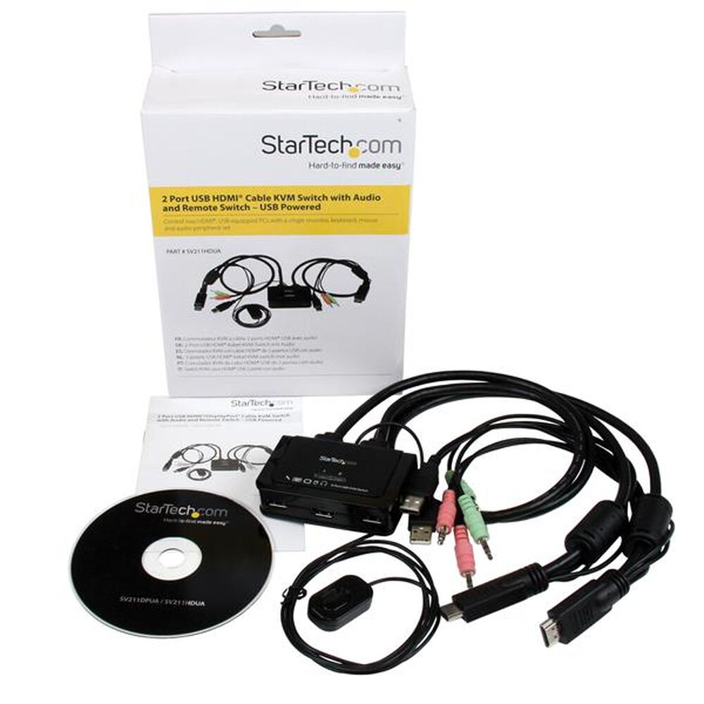 KVM-Brytare Startech SV211HDUA - 2
