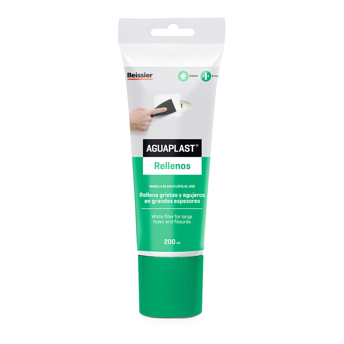 Filler Aguaplast 70059-001 Fyllning 200 ml Vit