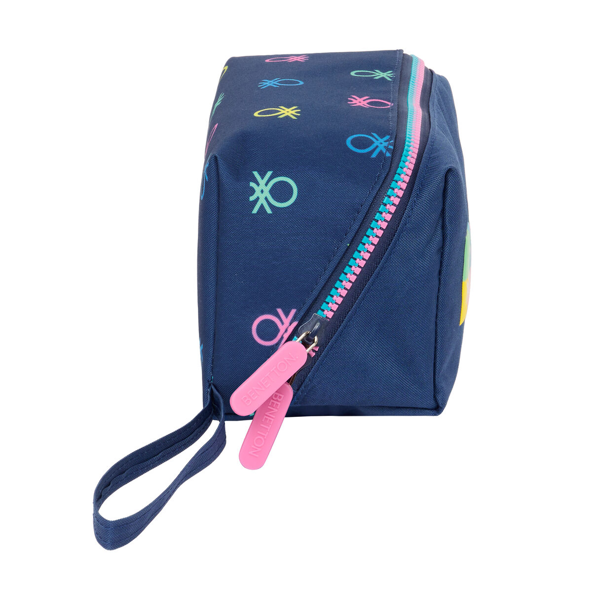 Skolväska Benetton Cool Marinblå 22 x 10 x 10 cm - 4