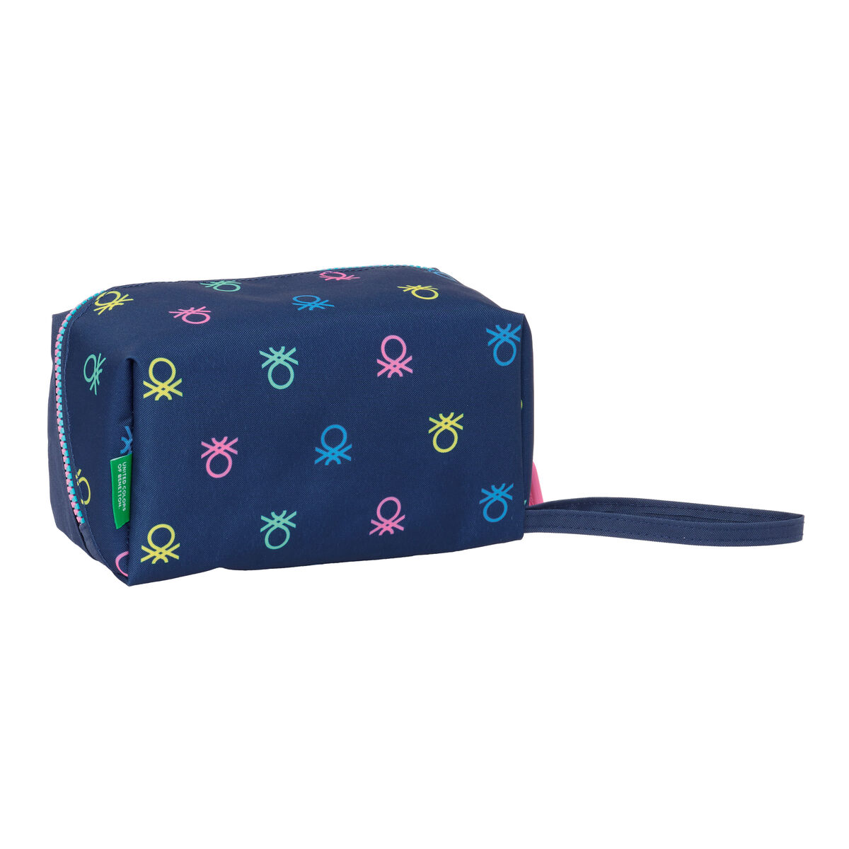 Skolväska Benetton Cool Marinblå 22 x 10 x 10 cm - 2