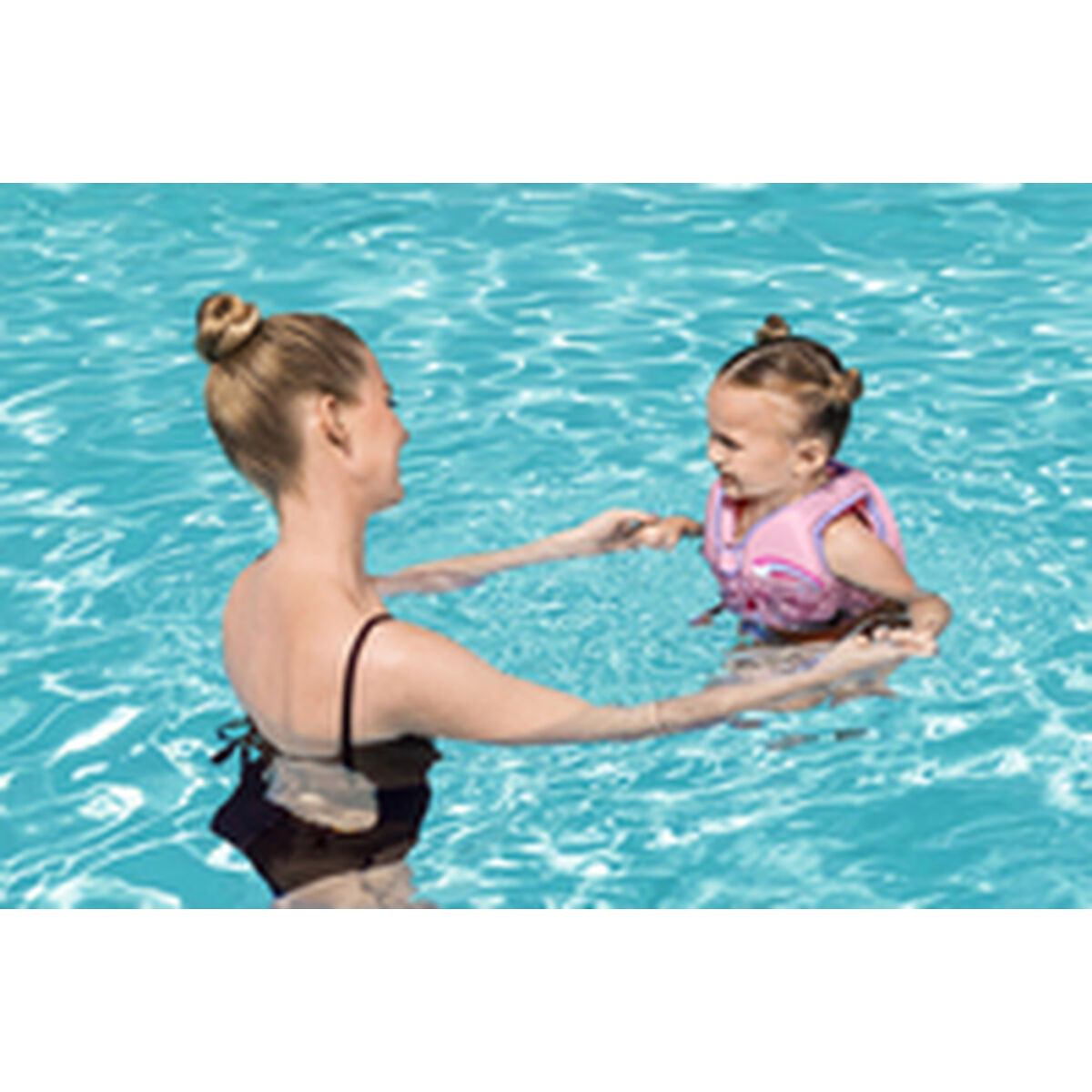Bestway Disney Minnie UPF 50+ väst 51 cm +1 till 3 år Pool och Strand 09104 - 6