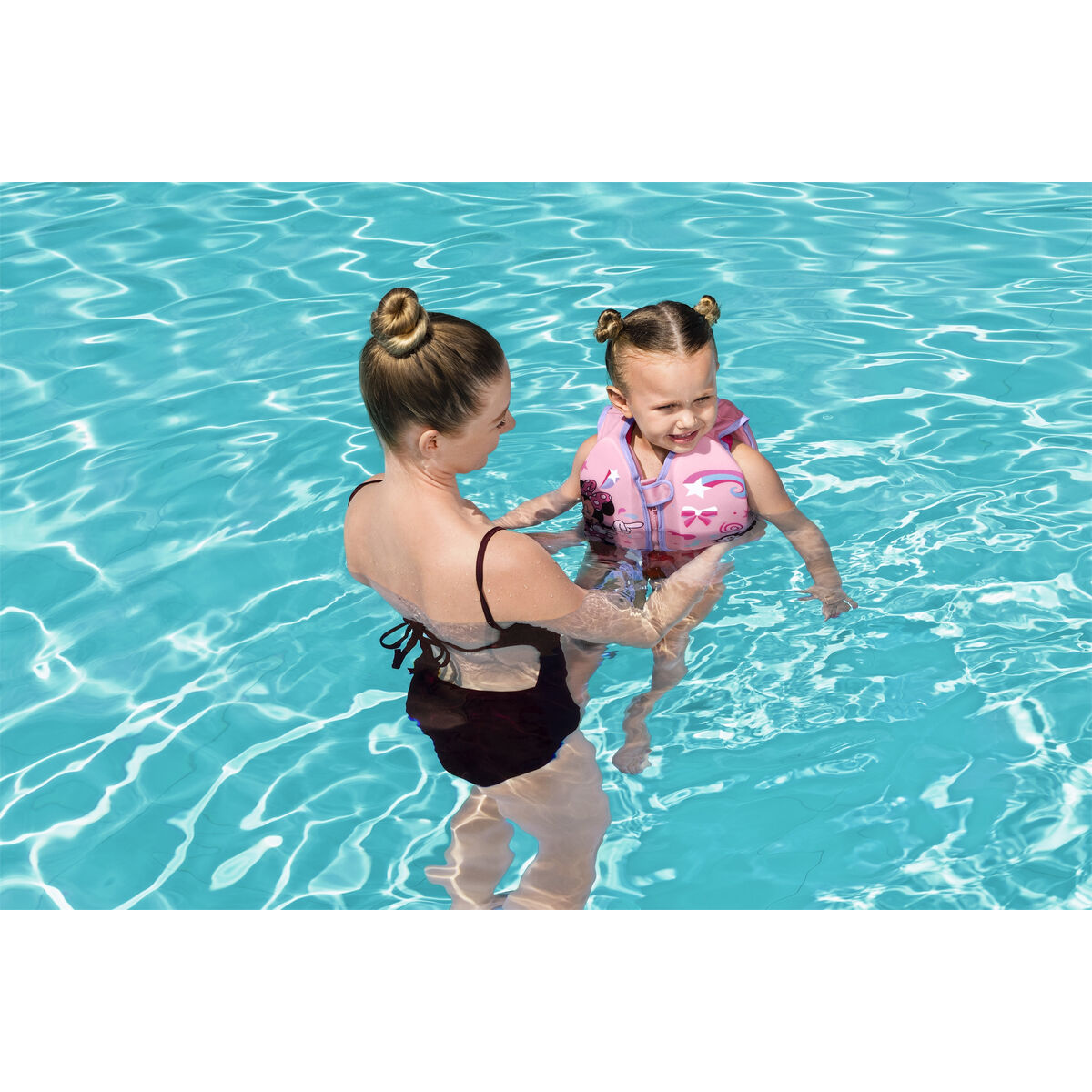Bestway Disney Minnie UPF 50+ väst 51 cm +1 till 3 år Pool och Strand 09104 - 8