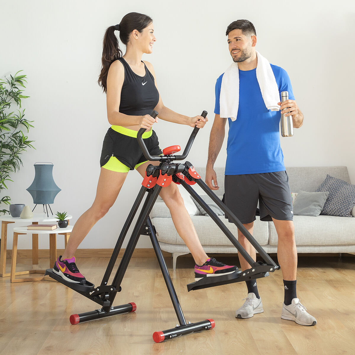 Fitness Airwalker med träningsguide Wairess InnovaGoods - 30