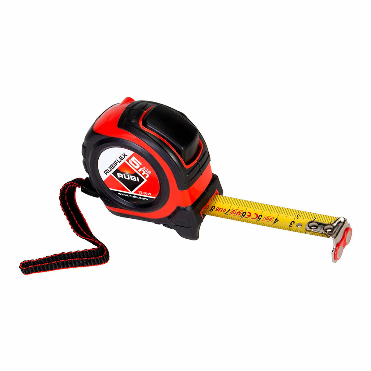 Måttband Rubi Rubiflex 5 m x 19 mm Plast - 2