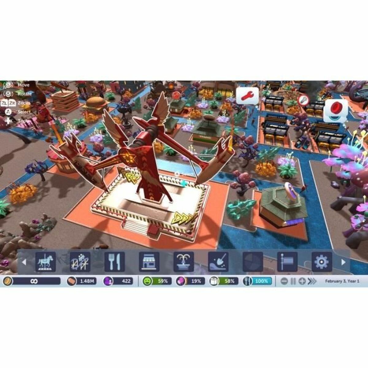 TV-spel för Switch Atari Roller Coaster Tycoon Adventures - Deluxe - 4