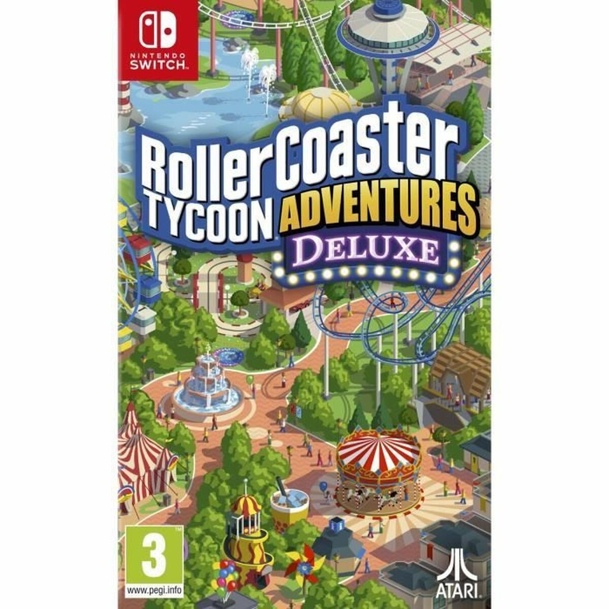 TV-spel för Switch Atari Roller Coaster Tycoon Adventures - Deluxe - 9