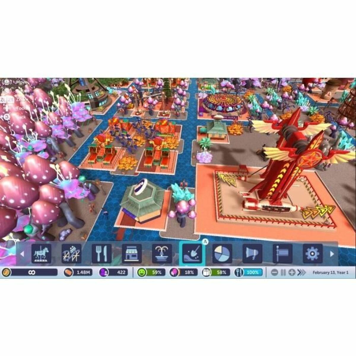 TV-spel för Switch Atari Roller Coaster Tycoon Adventures - Deluxe - 13