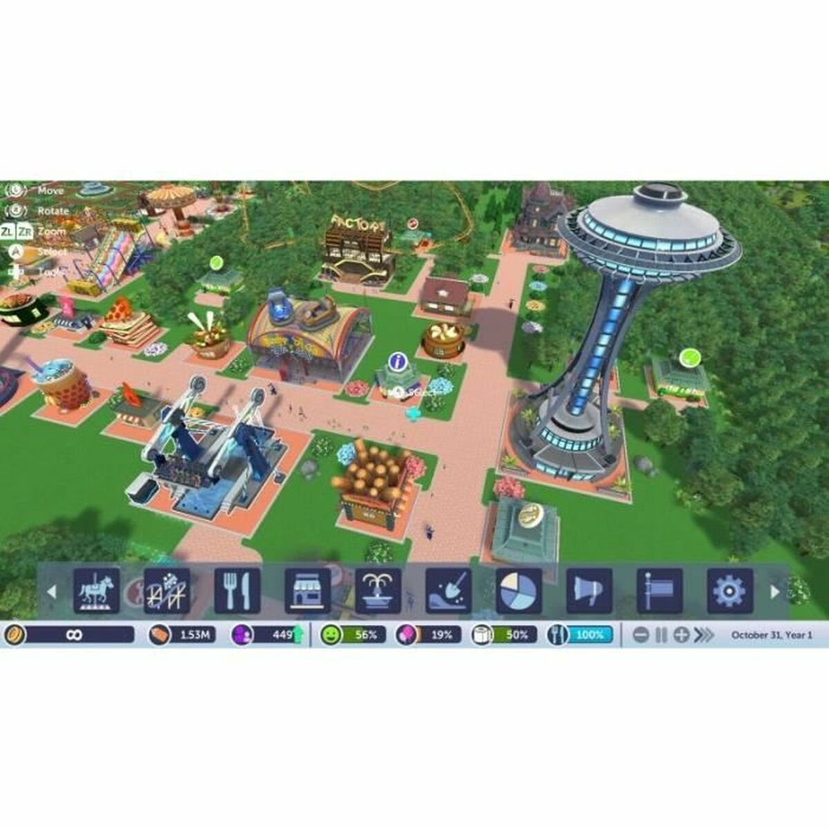 TV-spel för Switch Atari Roller Coaster Tycoon Adventures - Deluxe - 5