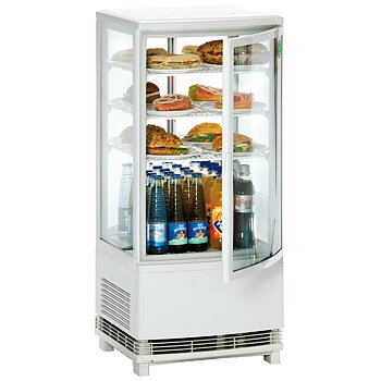 Kyldisplay - 86 liter - vit